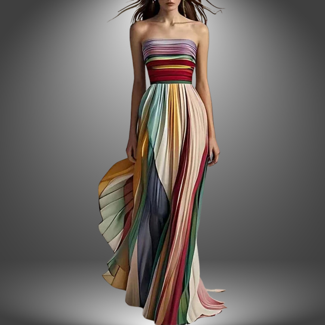 Gigi | Colorful Maxi Dress - Avery & Hart Boutique