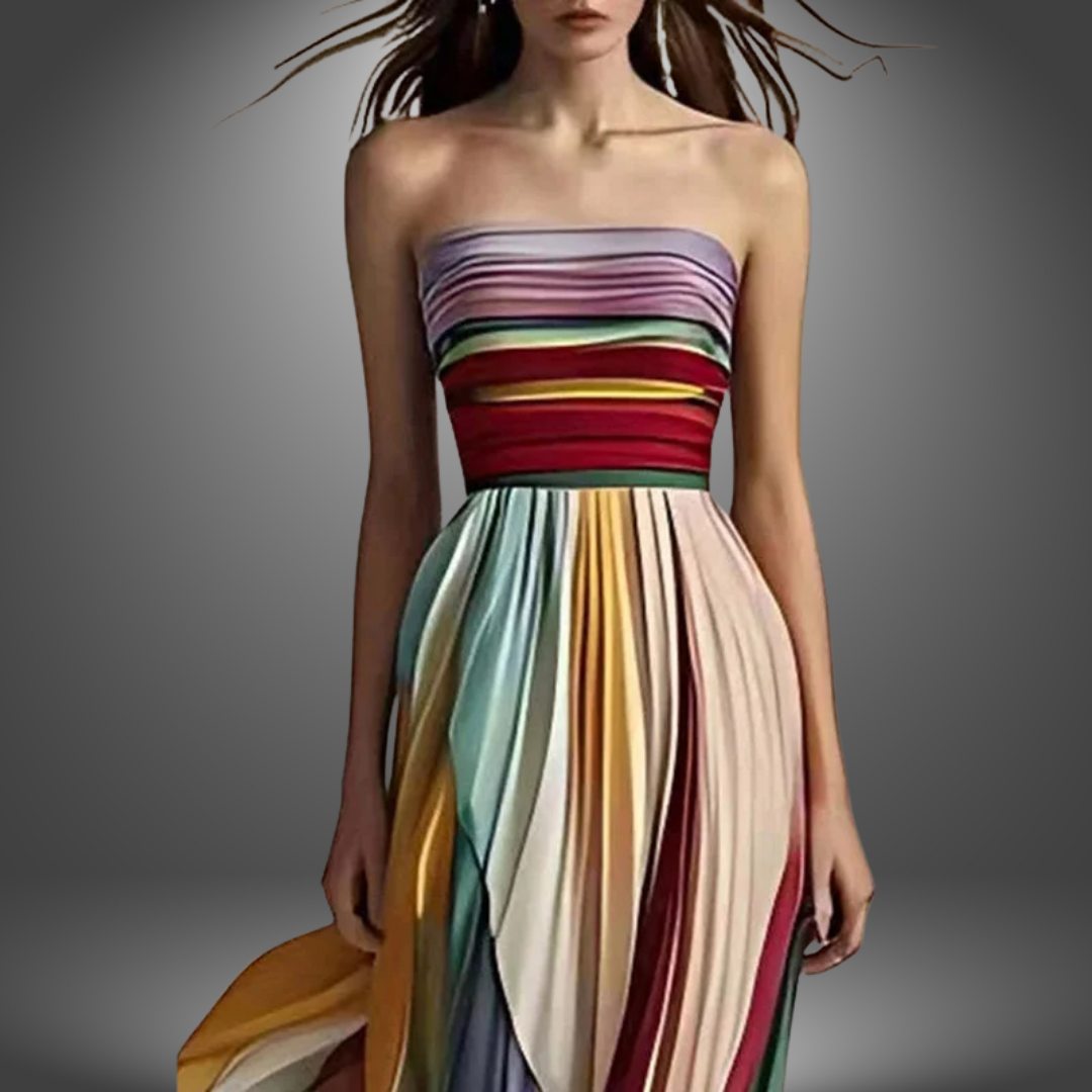 Gigi | Colorful Maxi Dress - Avery & Hart Boutique