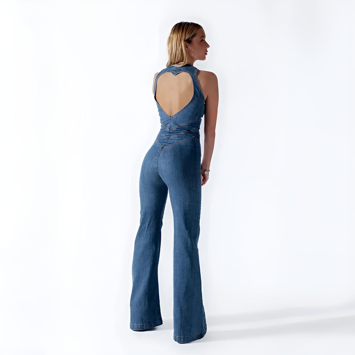Julie | Denim Jumpsuit