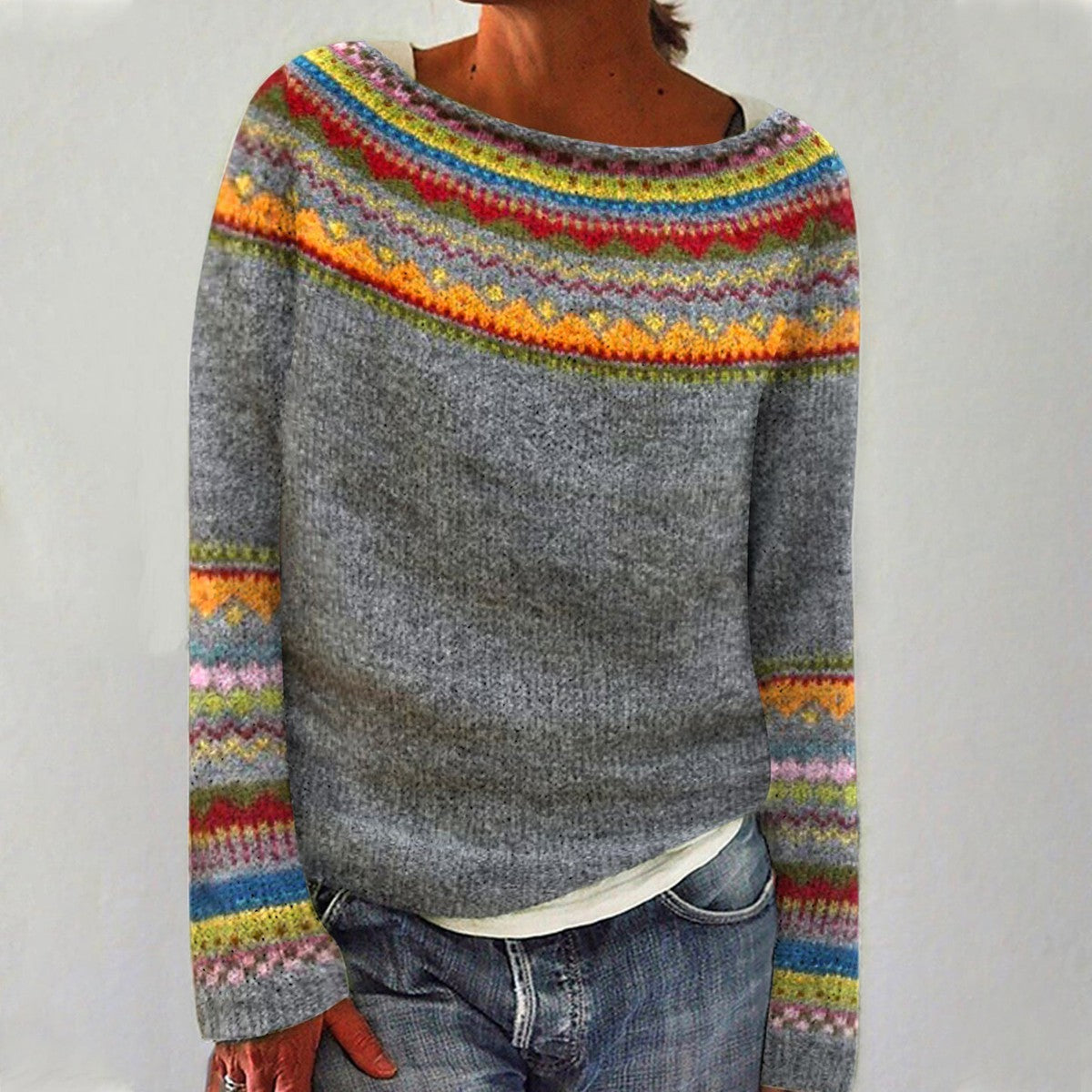 ADDISON™|SCANDINAVIAN VINTAGE SWEATER