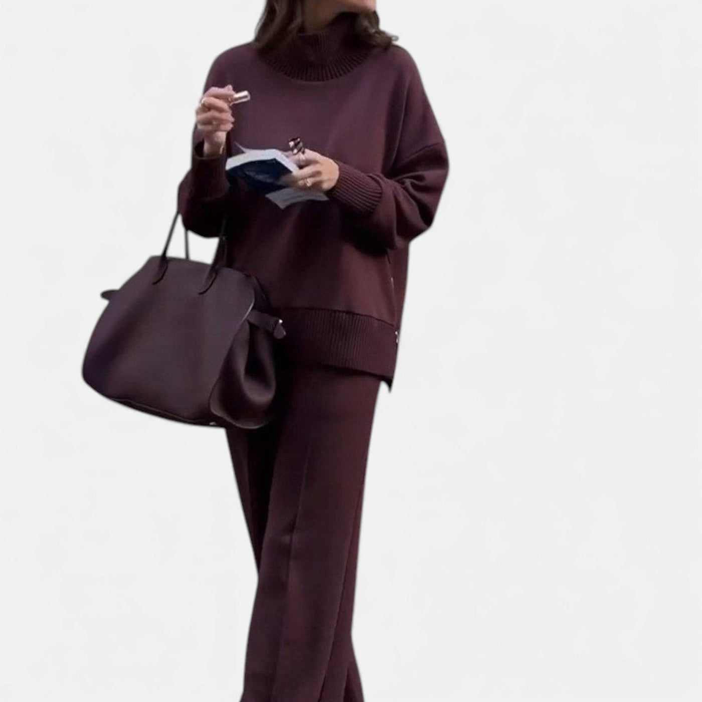 Carmine | Knit Two-Piece Lounge Set