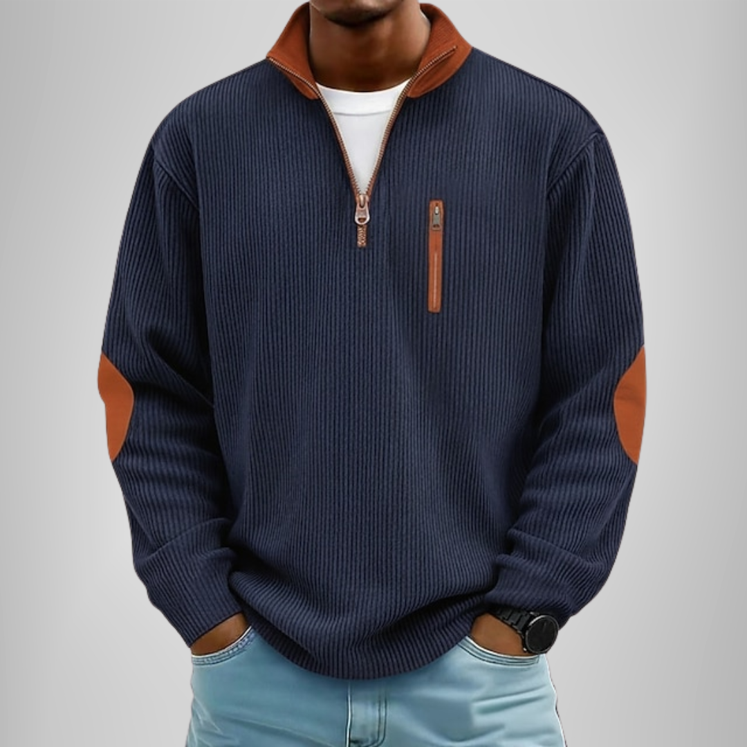 Joseph | Clean Line Zip Pullover
