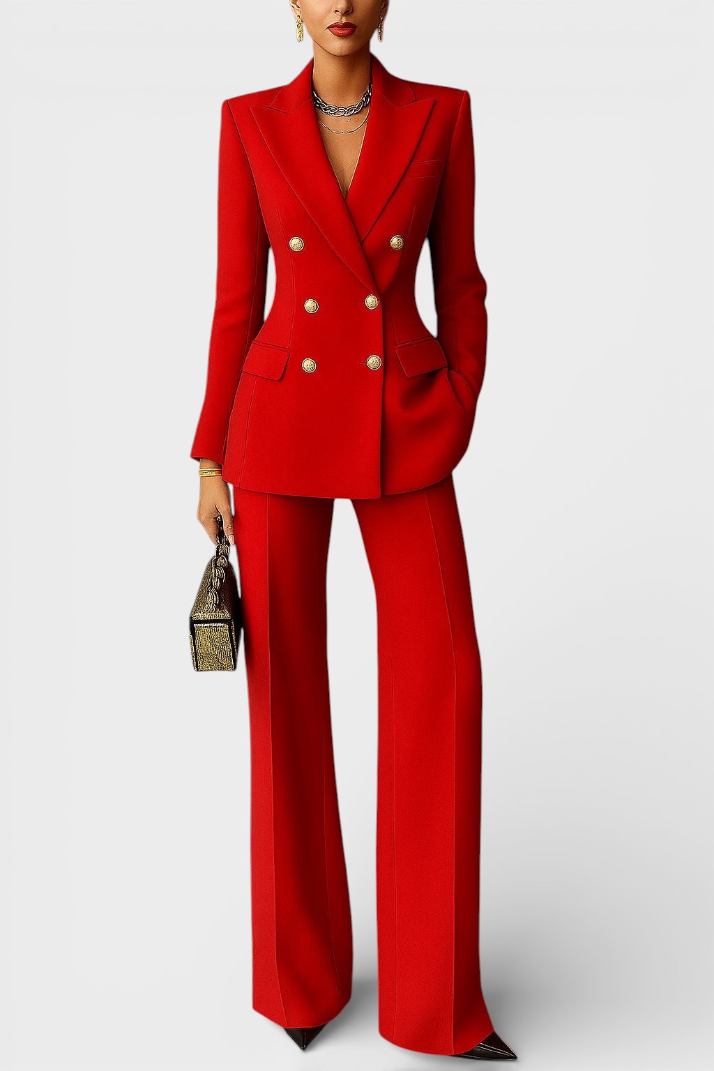 Kalyn | Blazer & Wide-Leg Trousers