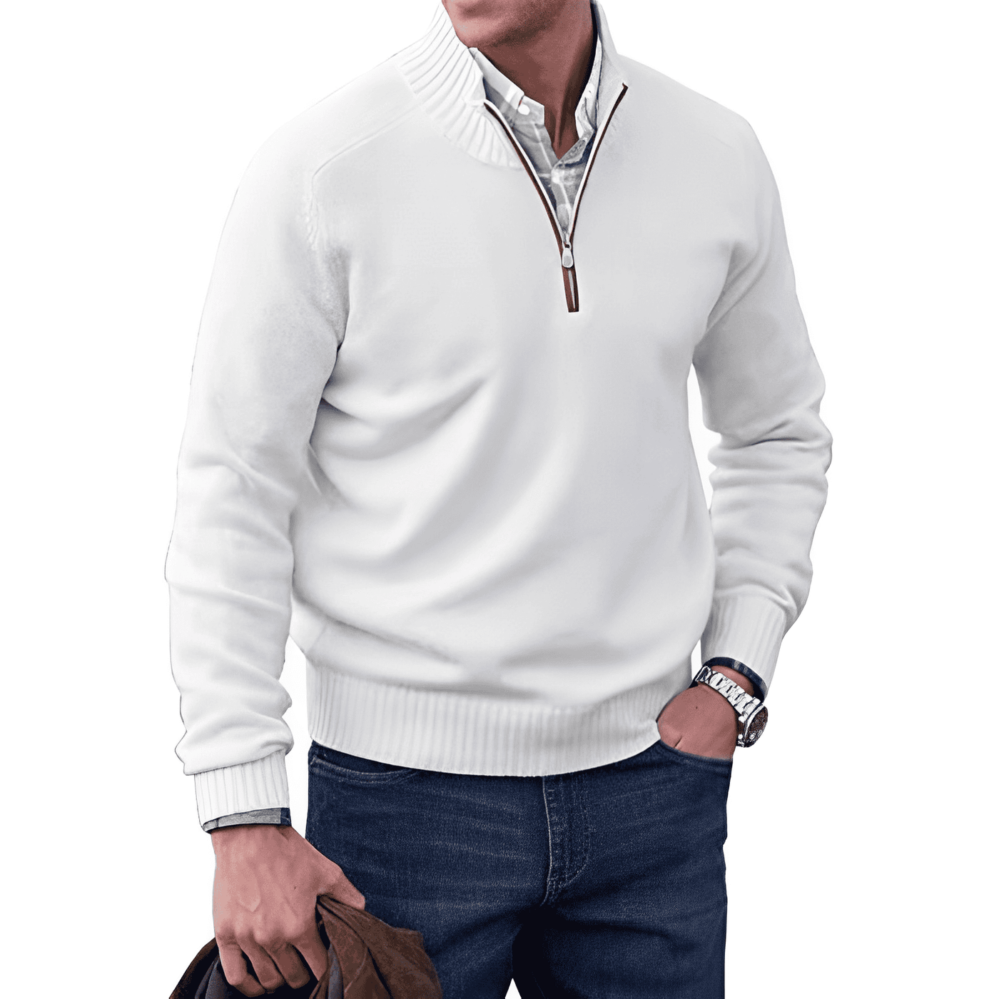 Brooks | Balanced Winter Zip Pullover