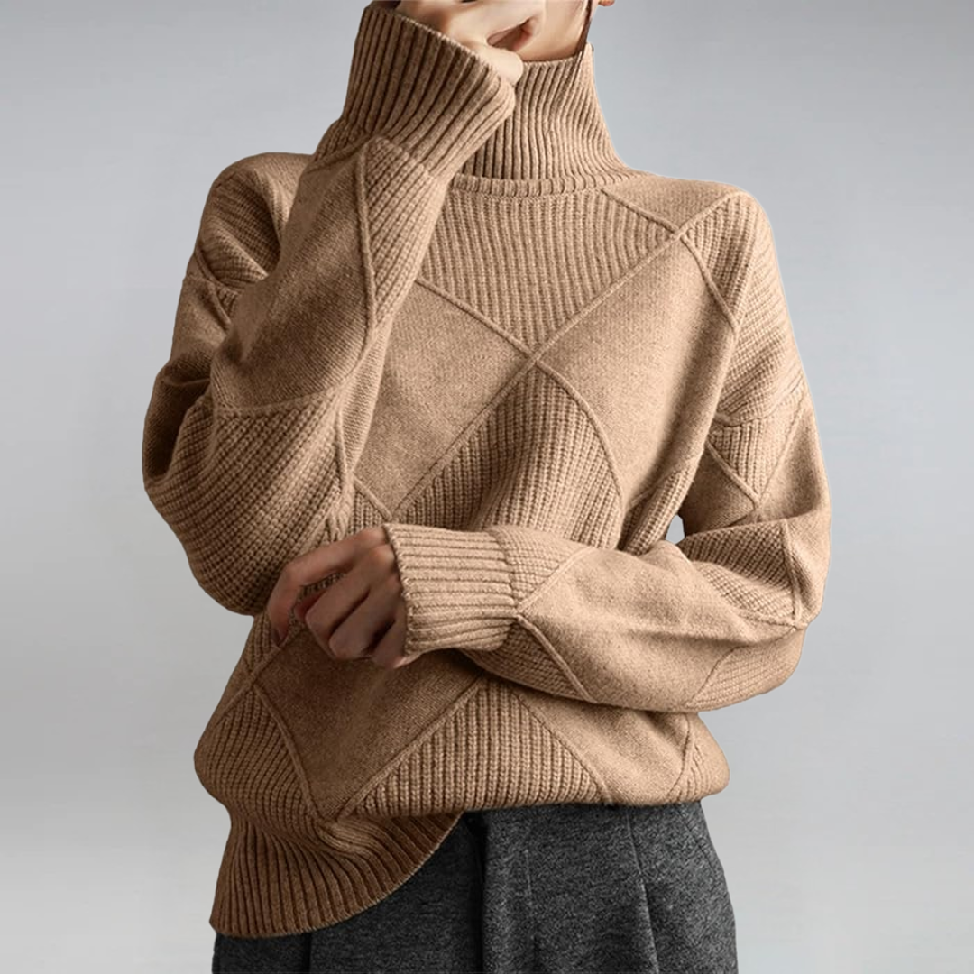 ANNE™|LUXE TURTLENECK SWEATER