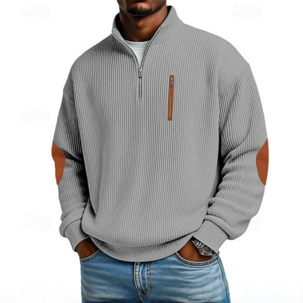 Joseph | Clean Line Zip Pullover