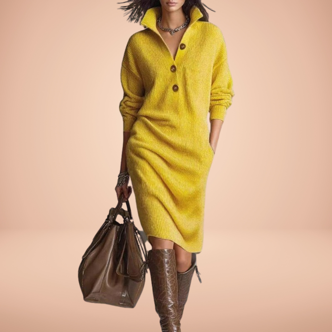 Liana | Warm Knit Dress