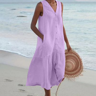 Lone | Summer V-neck Dress