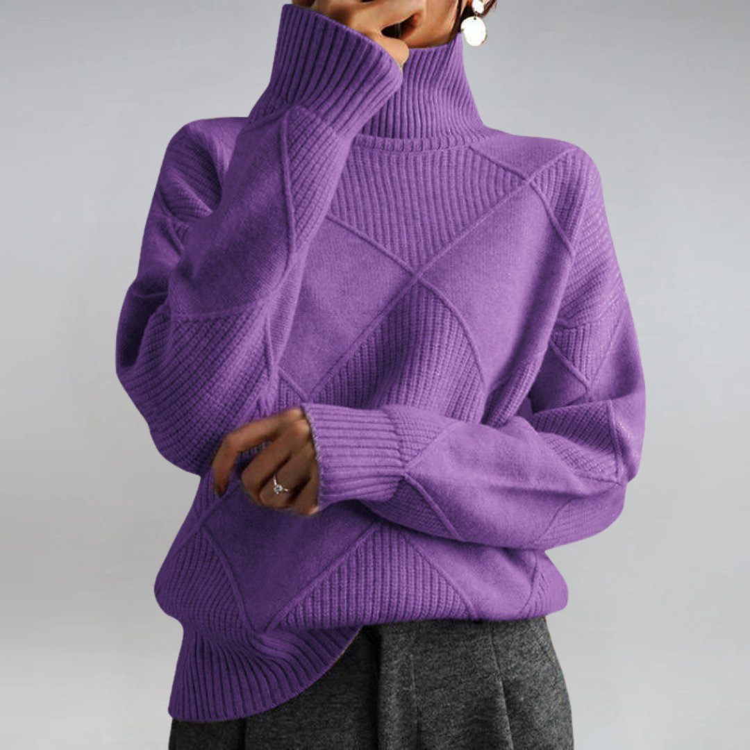 ANNE™|LUXE TURTLENECK SWEATER