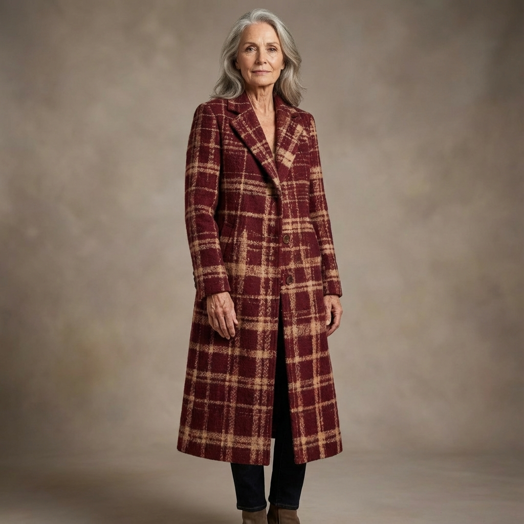 Clara | Classic Plaid Coat