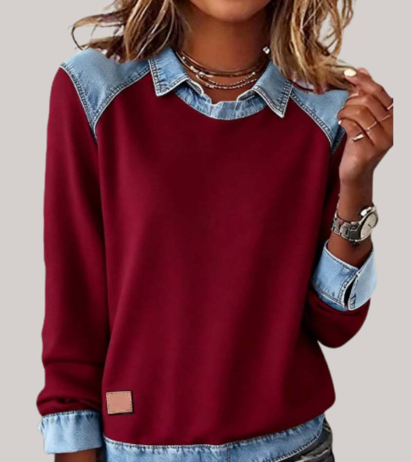 Ravit | Knit Top with Long Sleeves