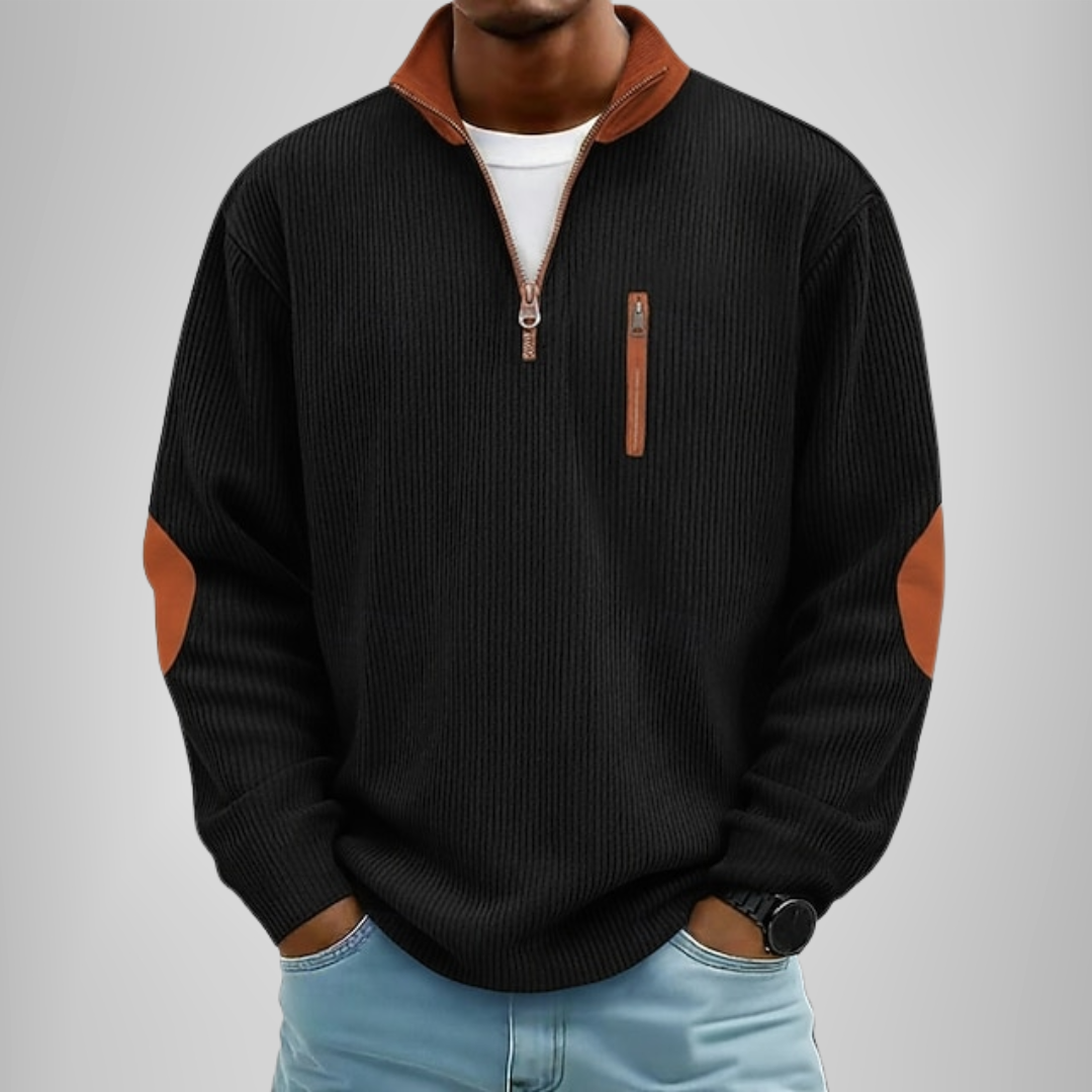 Joseph | Clean Line Zip Pullover