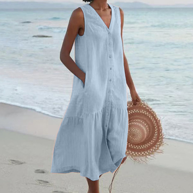Lone | Summer V-neck Dress