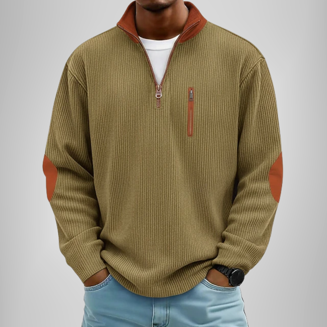 Joseph | Clean Line Zip Pullover