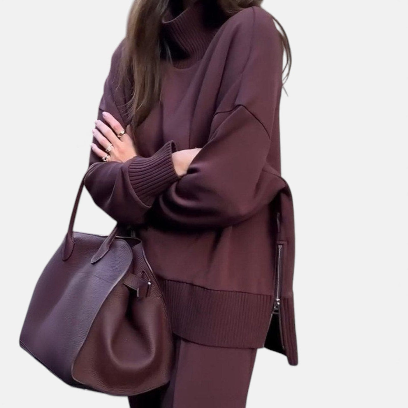 Carmine | Knit Two-Piece Lounge Set