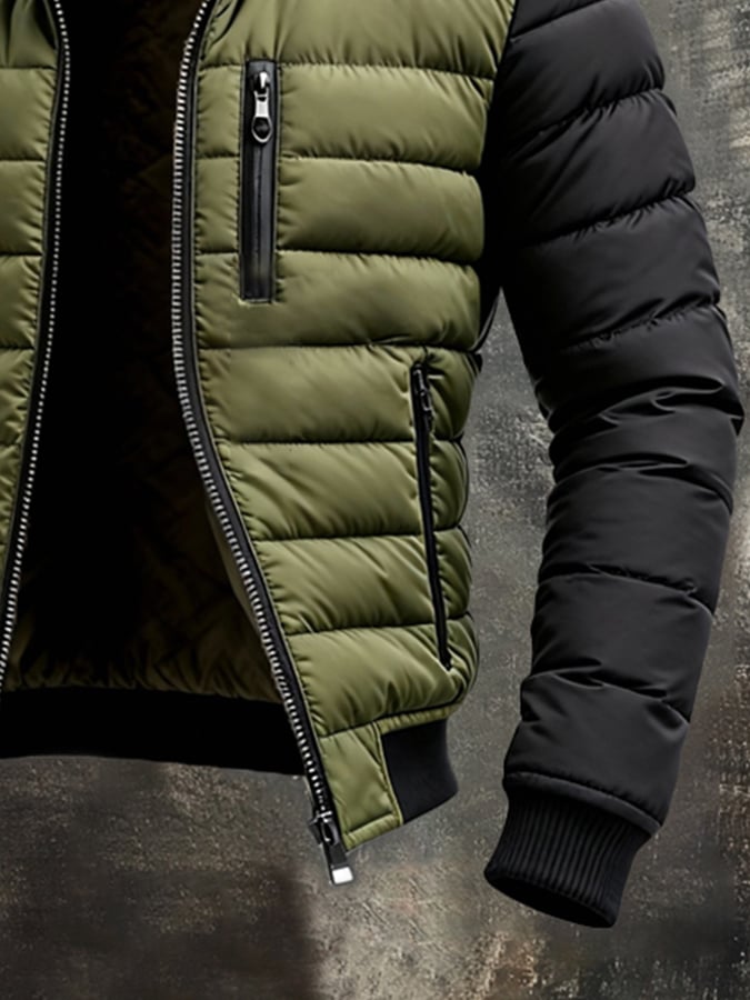 Troy | Quilted Jacket with Zipper