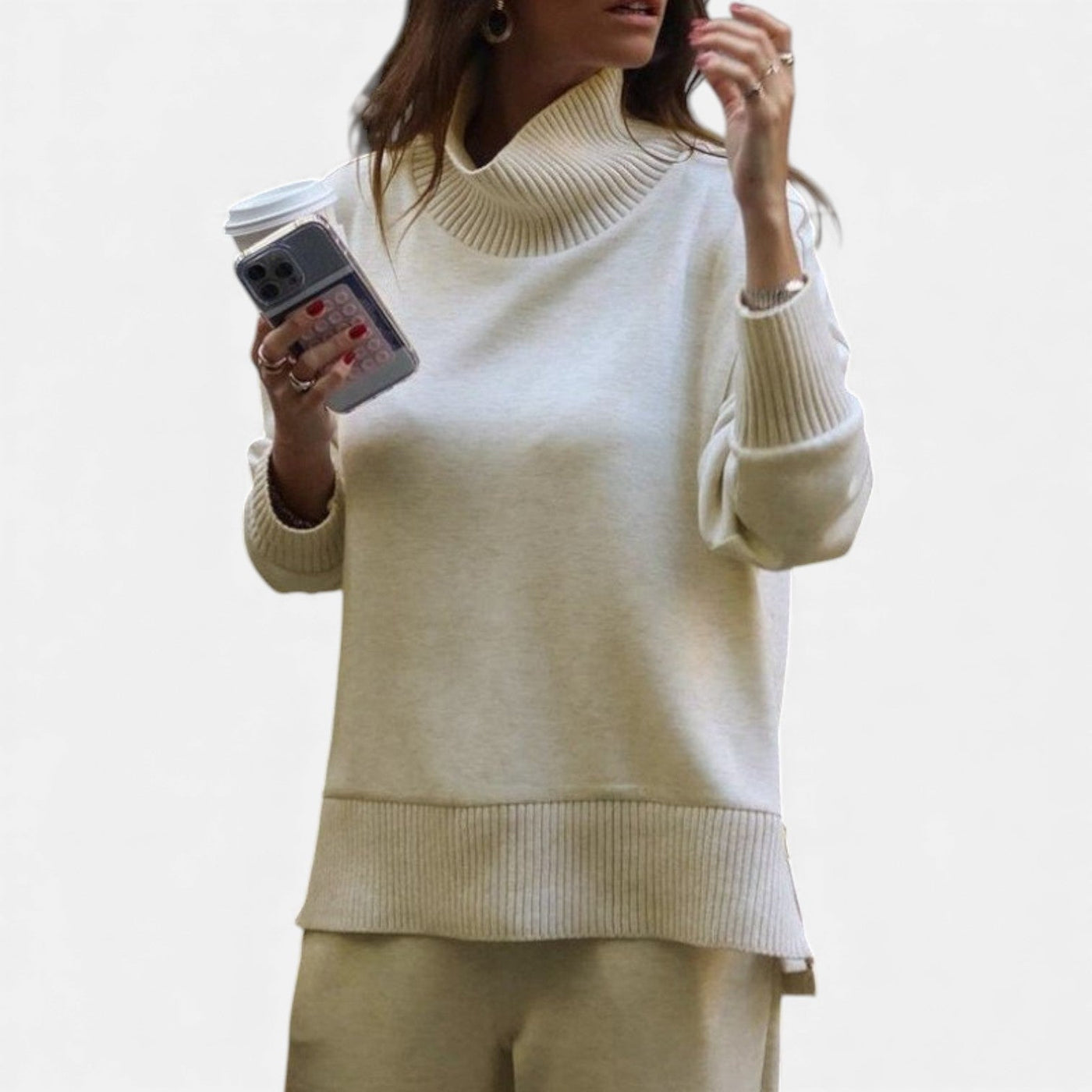 Carmine | Knit Two-Piece Lounge Set