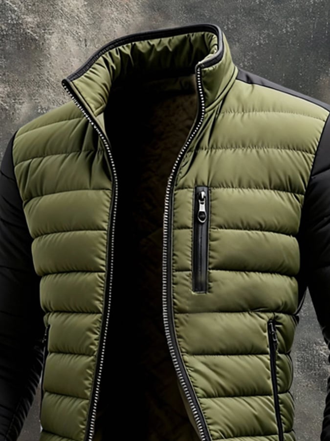 Troy | Quilted Jacket with Zipper