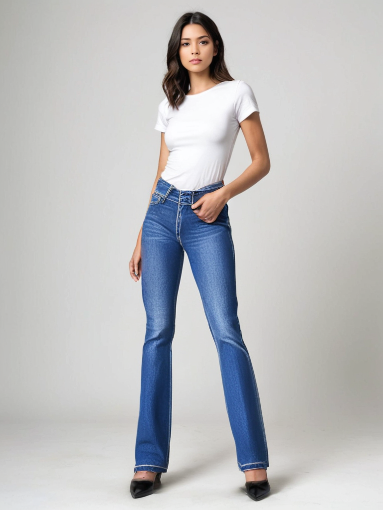 Liva | High Waisted Flared Pants