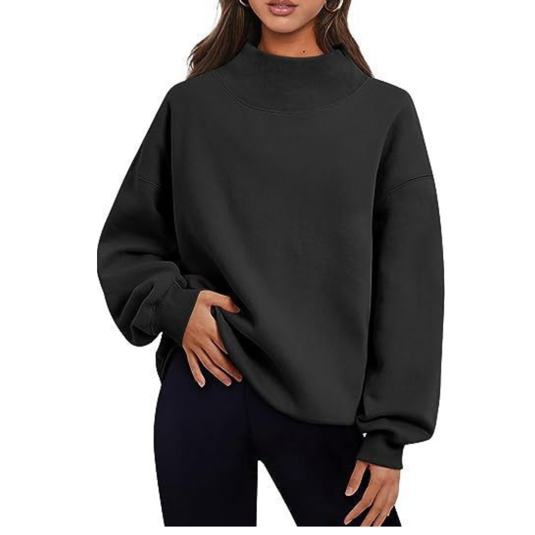 LESLY™ | Oversized Turtleneck Sweatshirt