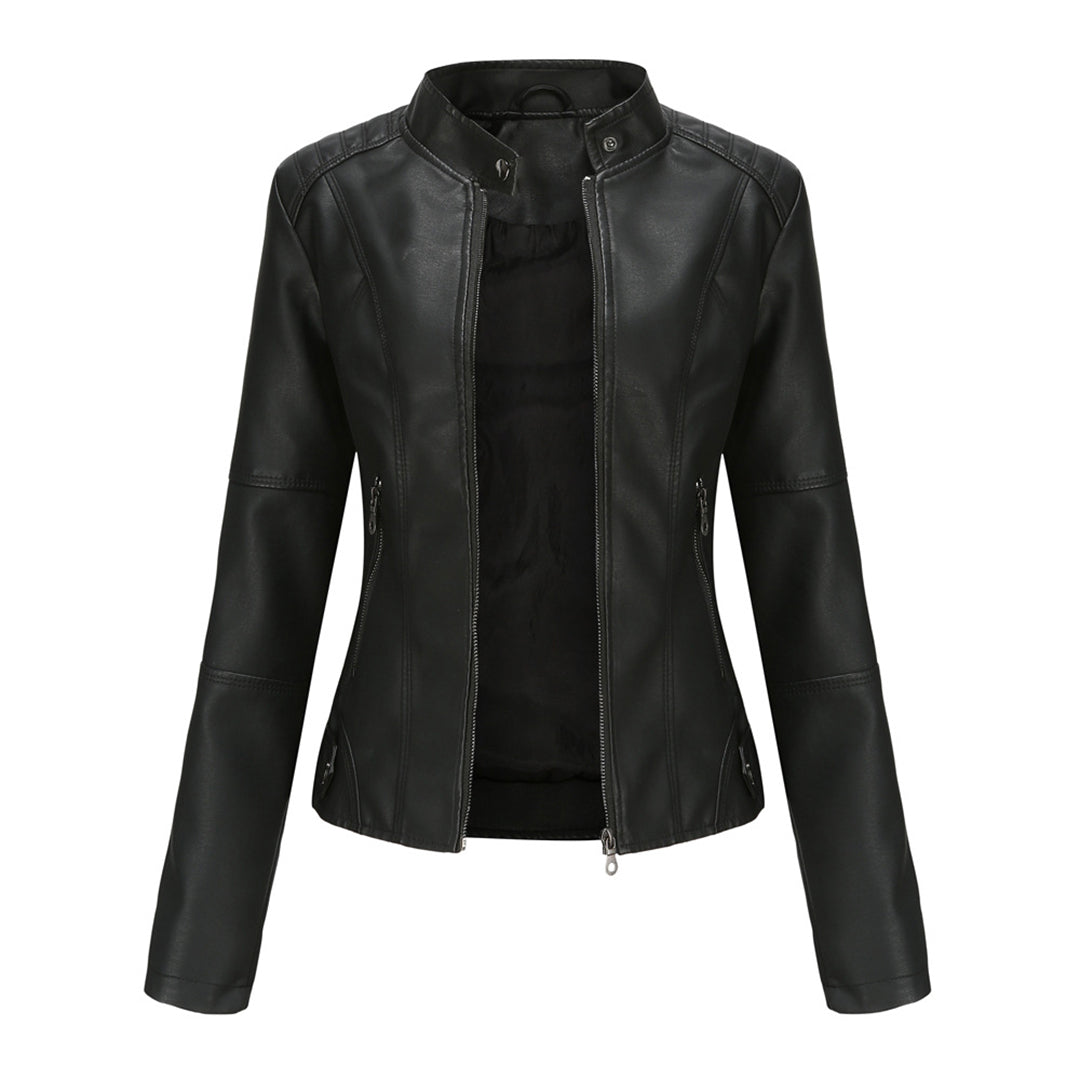 Siri | Elegant Leather Jacket