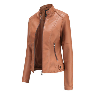 Siri | Elegant Leather Jacket