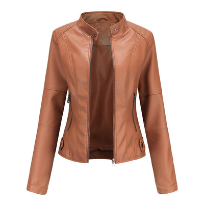 Siri | Elegant Leather Jacket