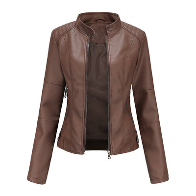 Siri | Elegant Leather Jacket