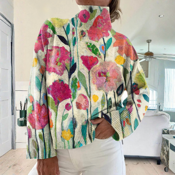 ELIZA™|COZY VINTAGE TURTLENECK