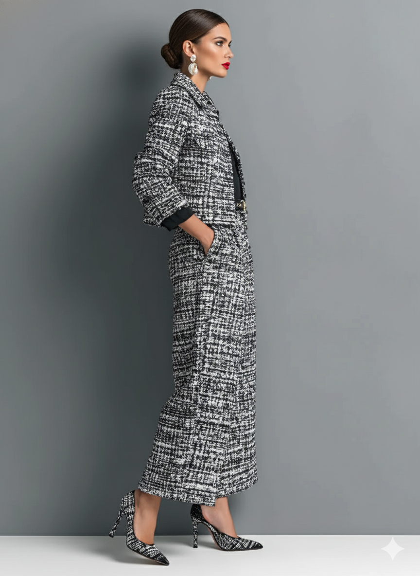 Aderet | Stylish Long Sleeved Jacket & Trouser