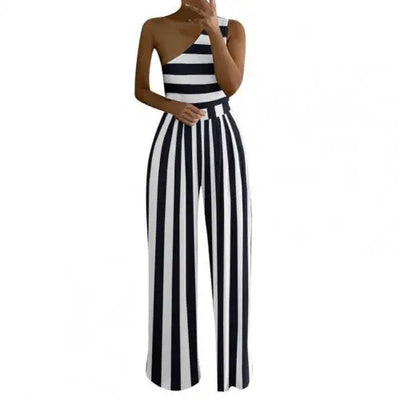 Charlotte | Striped Jumpsuit