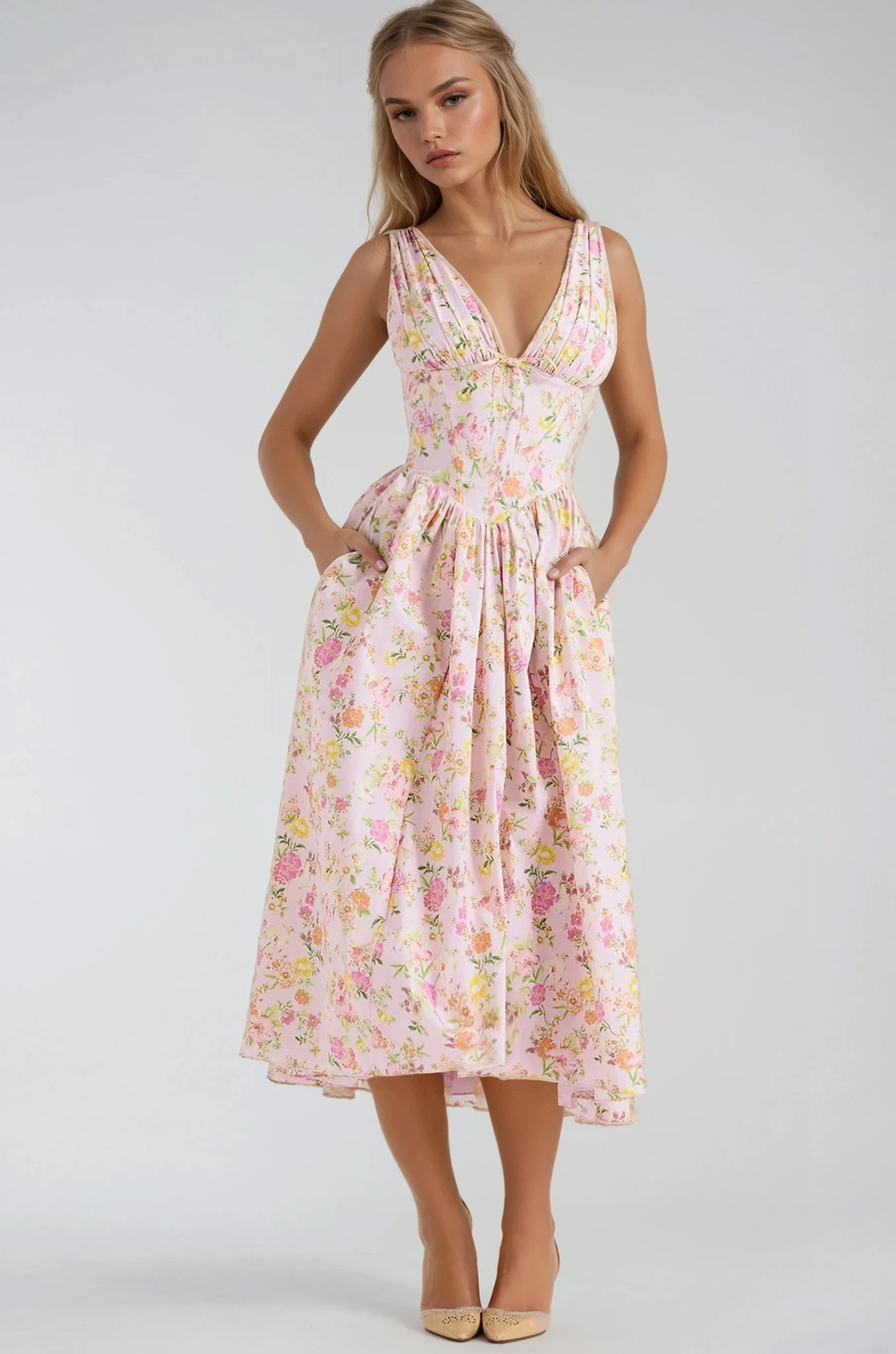 Aylin | Refined Bloom Dress - Avery & Hart Boutique