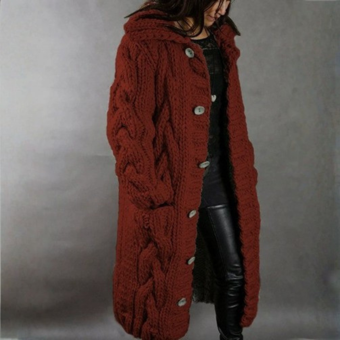 Karlene™ | Elegant Knitted Coat