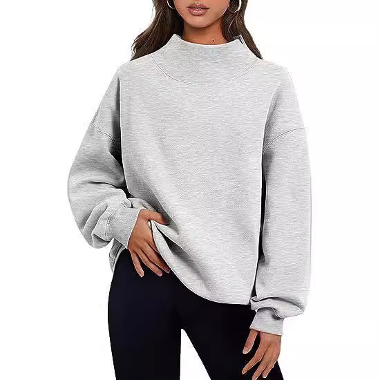 LESLY™ | Oversized Turtleneck Sweatshirt