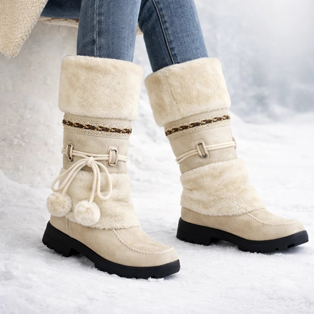Olynn | Lace-Up Winter Boots