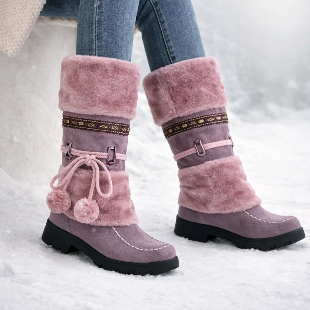 Olynn | Lace-Up Winter Boots