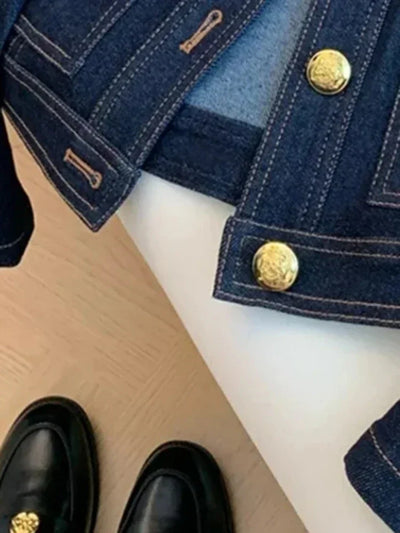 Yasmin | Chic Blue Denim Jacket