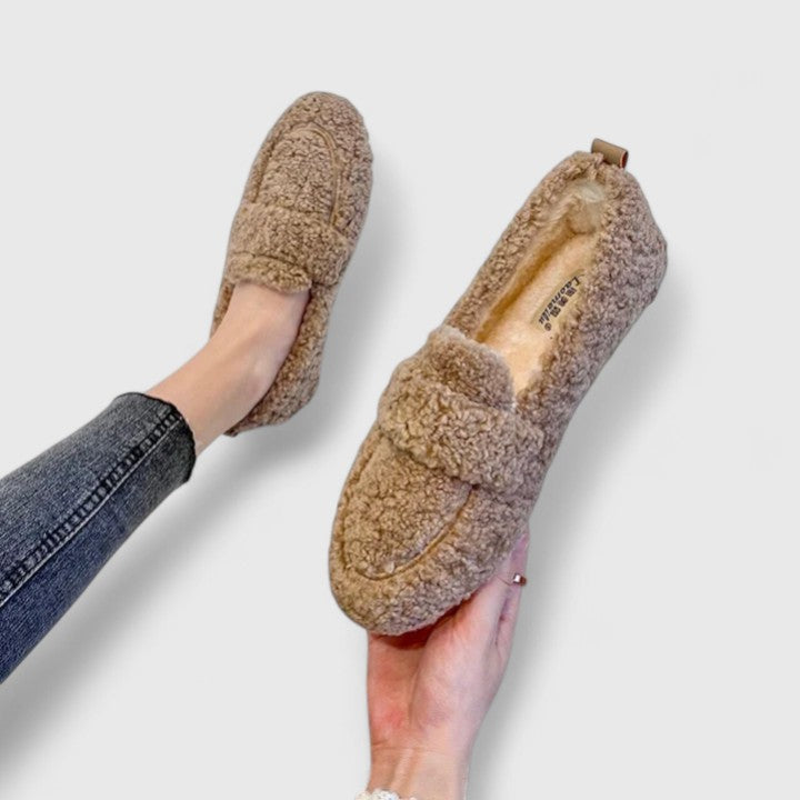 Stacey | Fuzzy Loafers