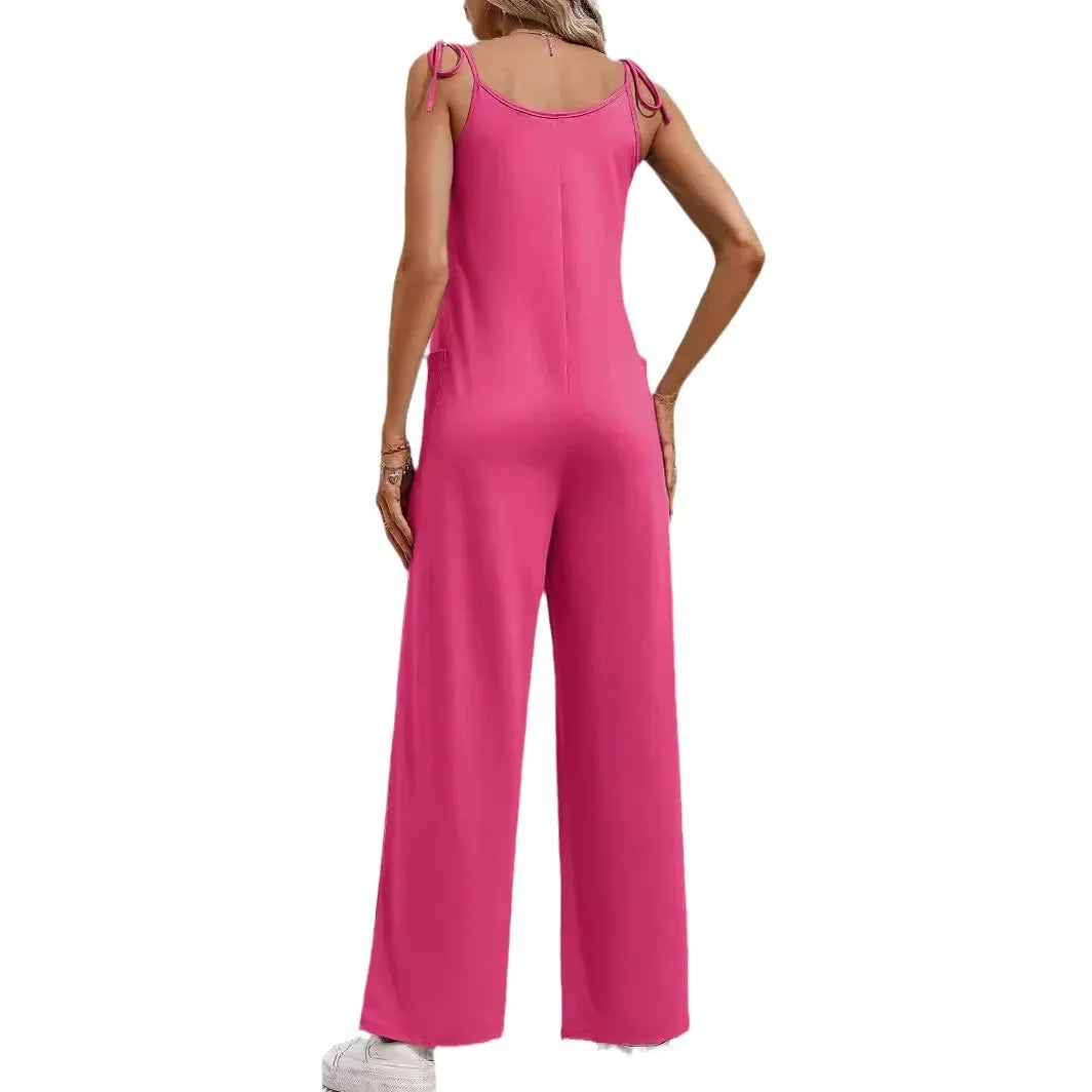 Leah | Jumpsuit with Wide Legs