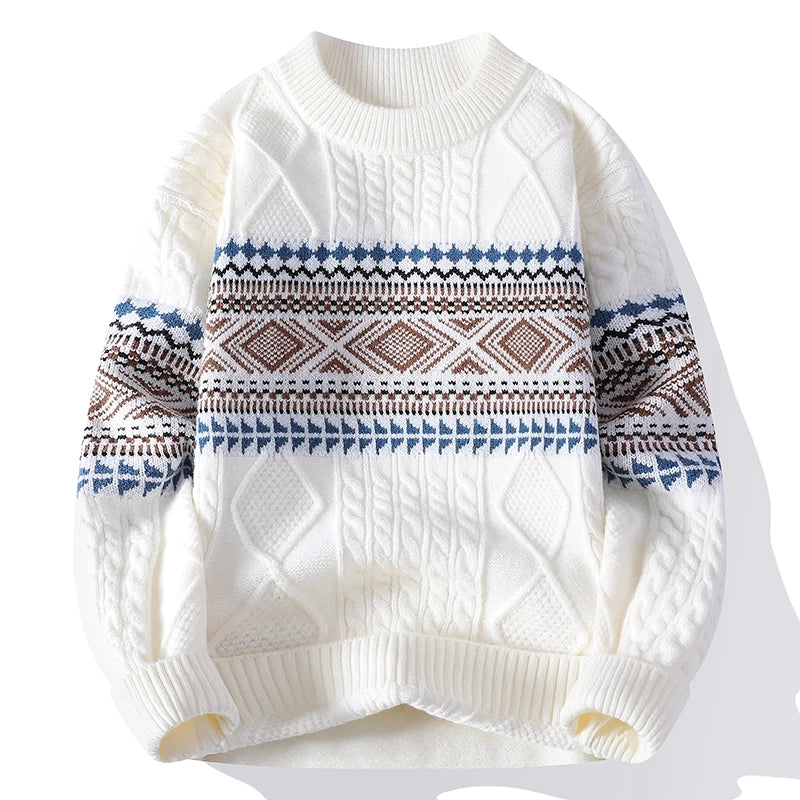 Austin | Nordic Textured Winter Sweater