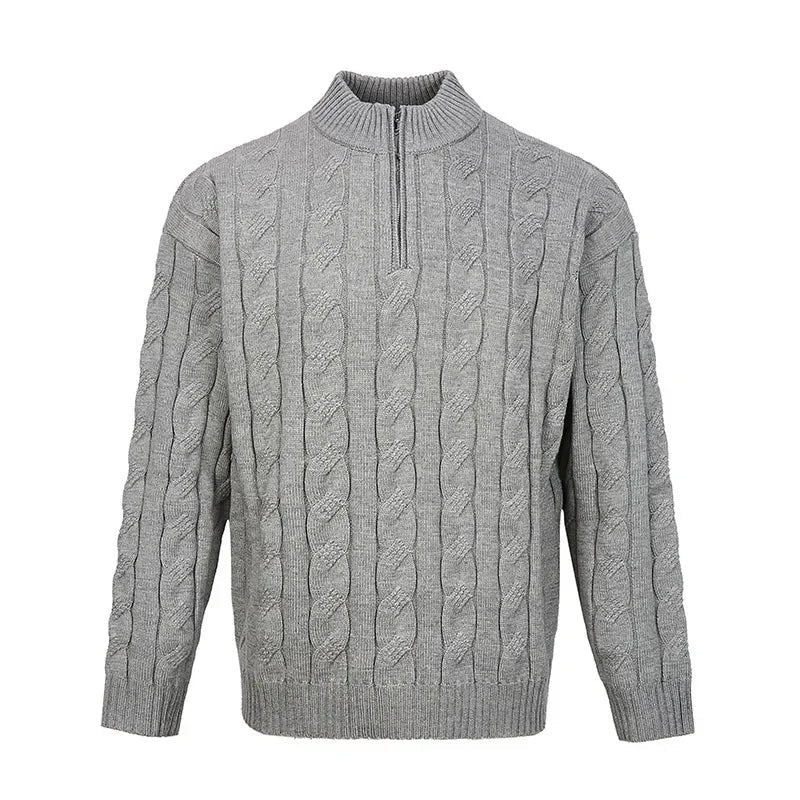 Eduardo | Premium Quarter-Zip Sweater