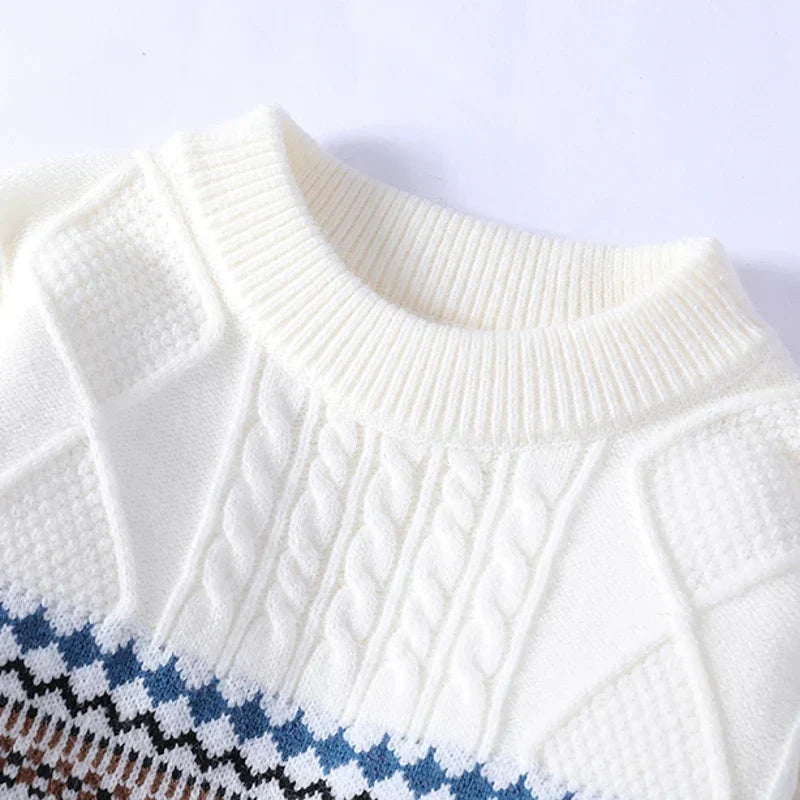 Austin | Nordic Textured Winter Sweater