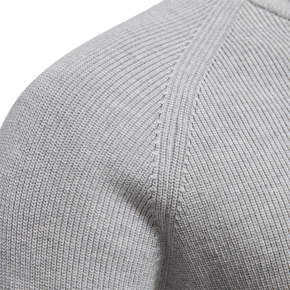 Alan | Classic Quarter-Zip Sweater