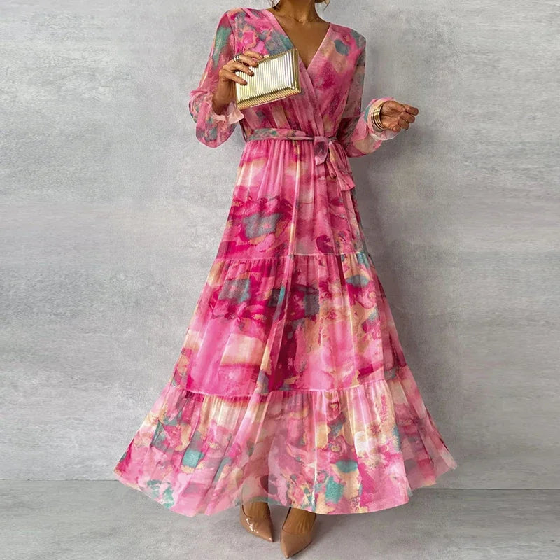 Lourdes | Stylish Floral Dress - Avery & Hart Boutique