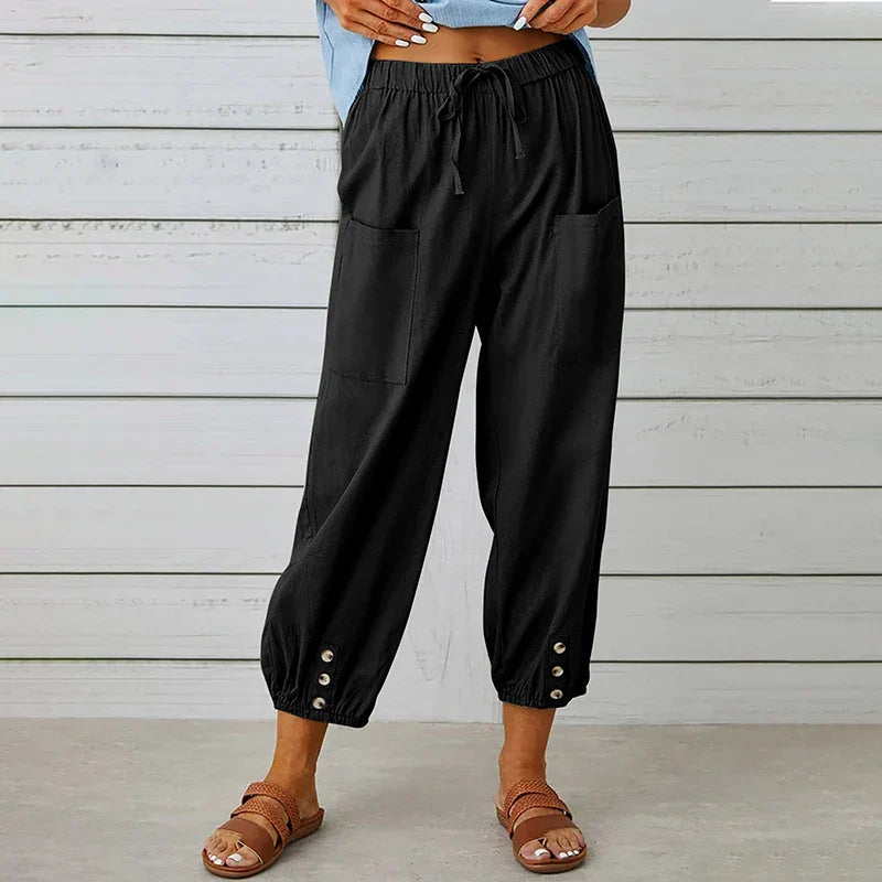 Monique | Vintage Wide-Leg Pants