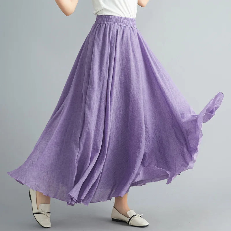 Marie | Long Elastic Skirt