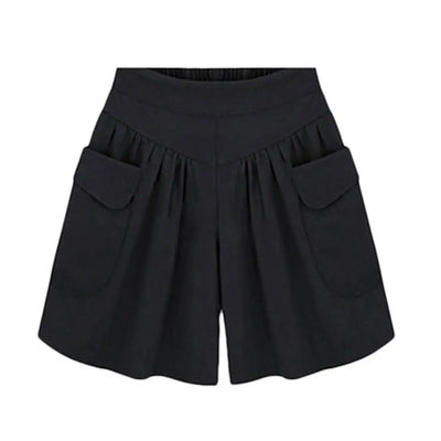 Francesca | High-Waist Wide-Leg Casual Shorts