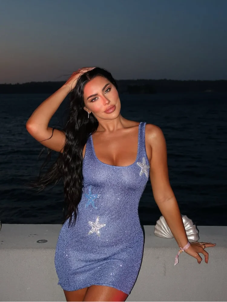 Porsha | Dazzling Elegant Mini Dress - Avery & Hart Boutique