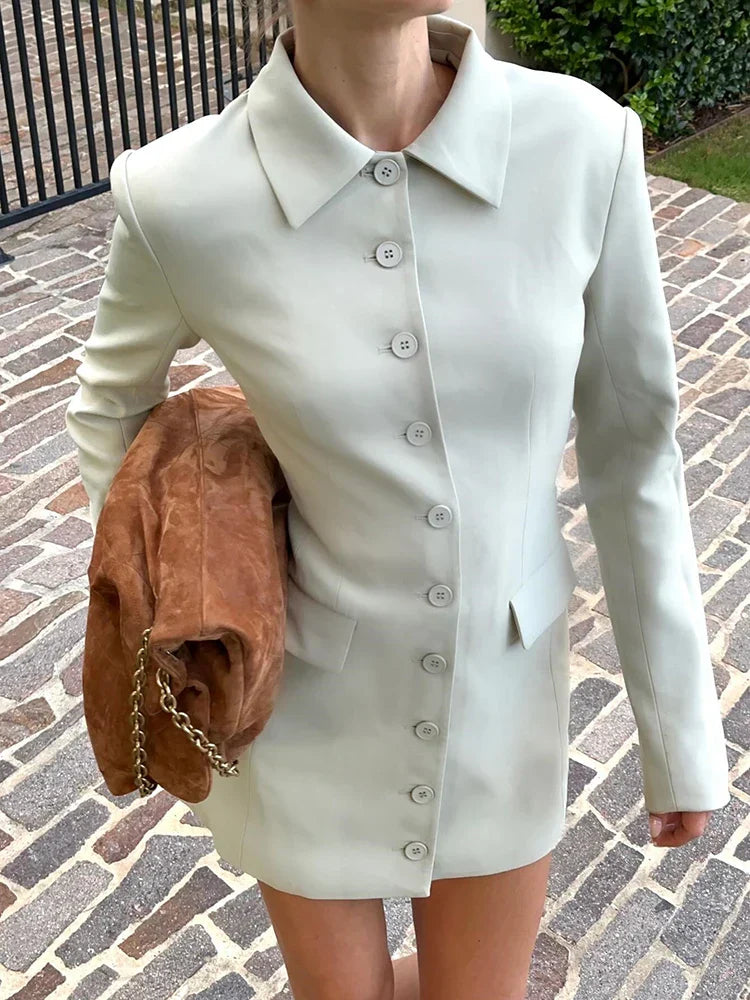 Francine | Blazer Mini Dress - Avery & Hart Boutique