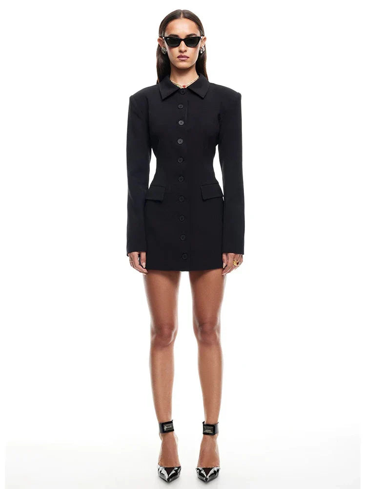 Francine | Blazer Mini Dress - Avery & Hart Boutique